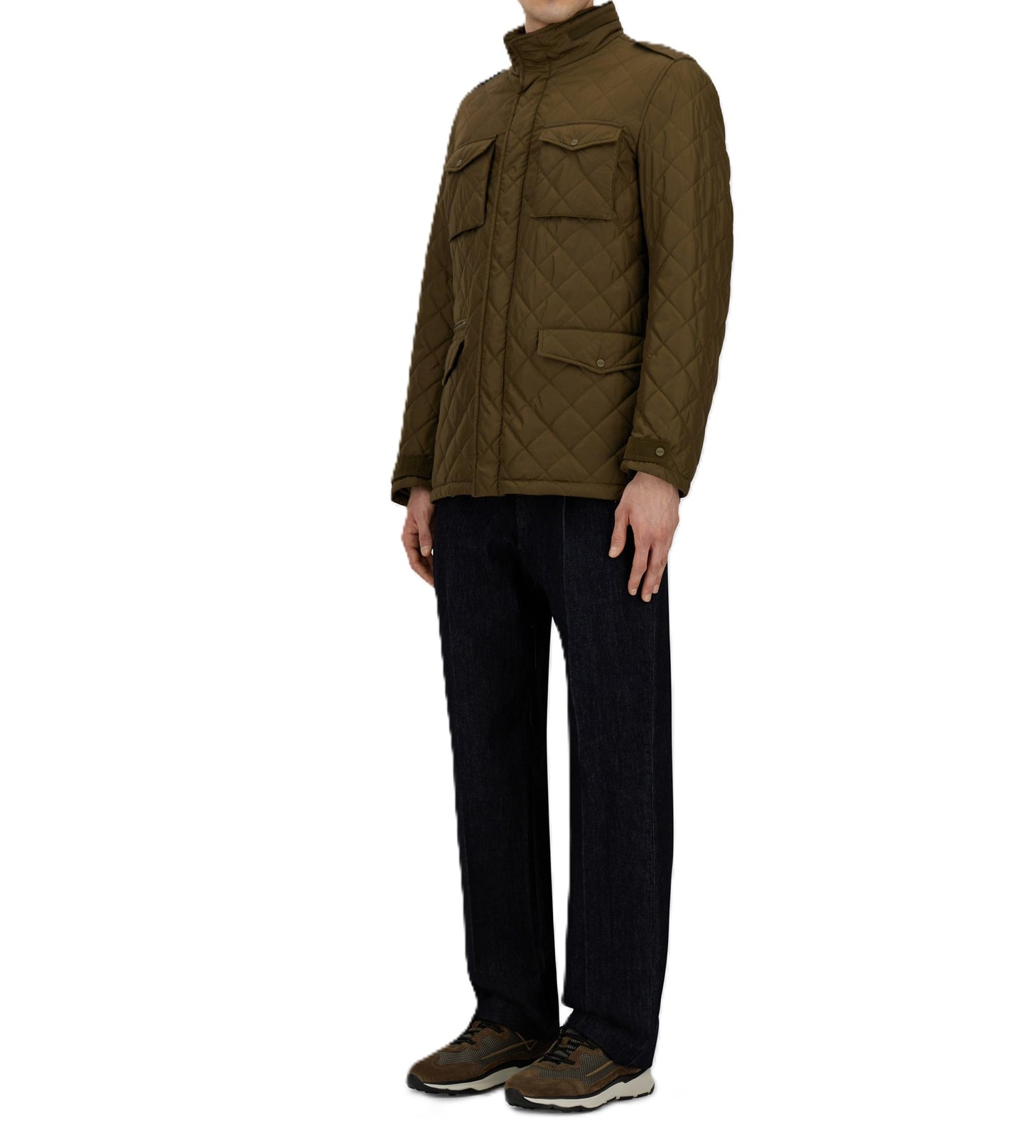 Field Jacket trapunti rombi