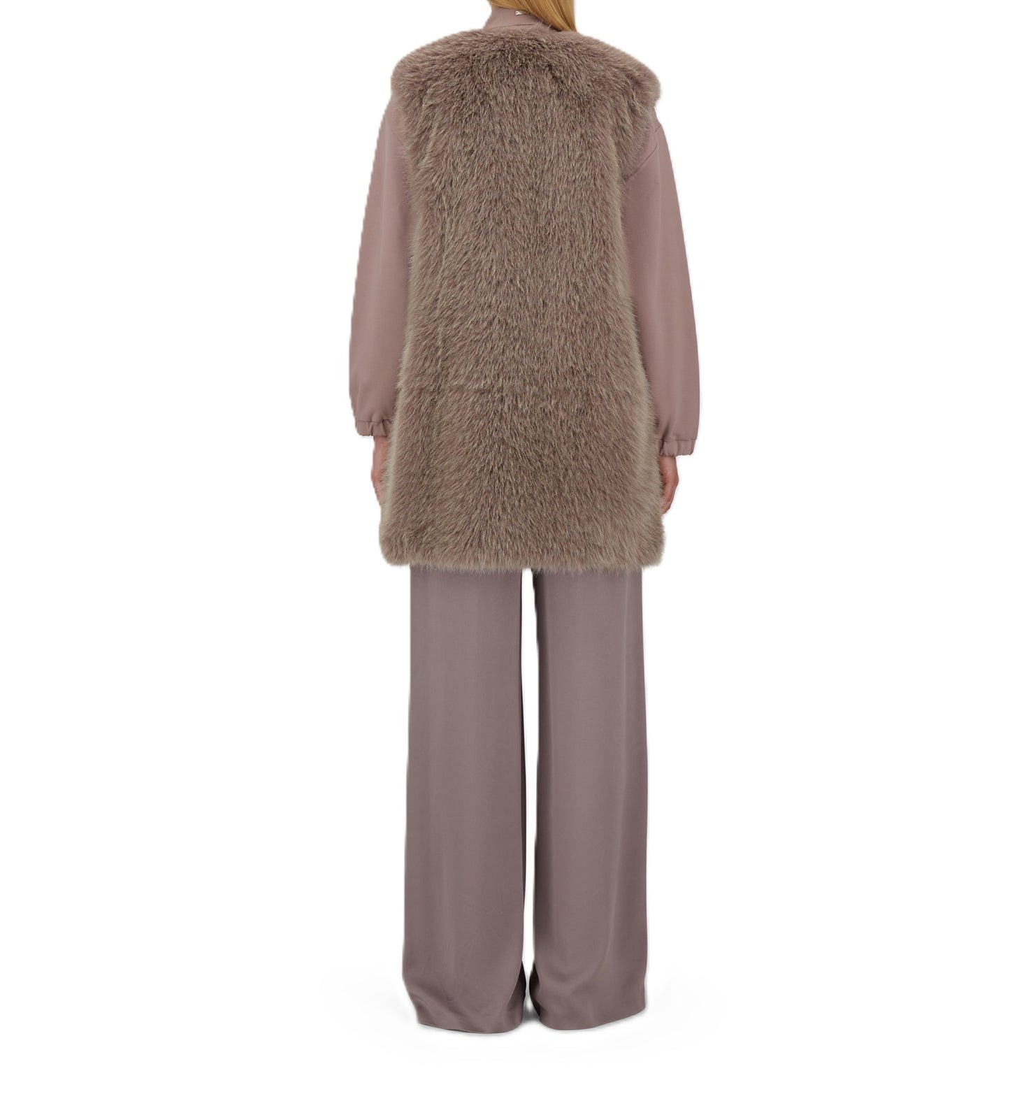 Gilet in Faux Fur