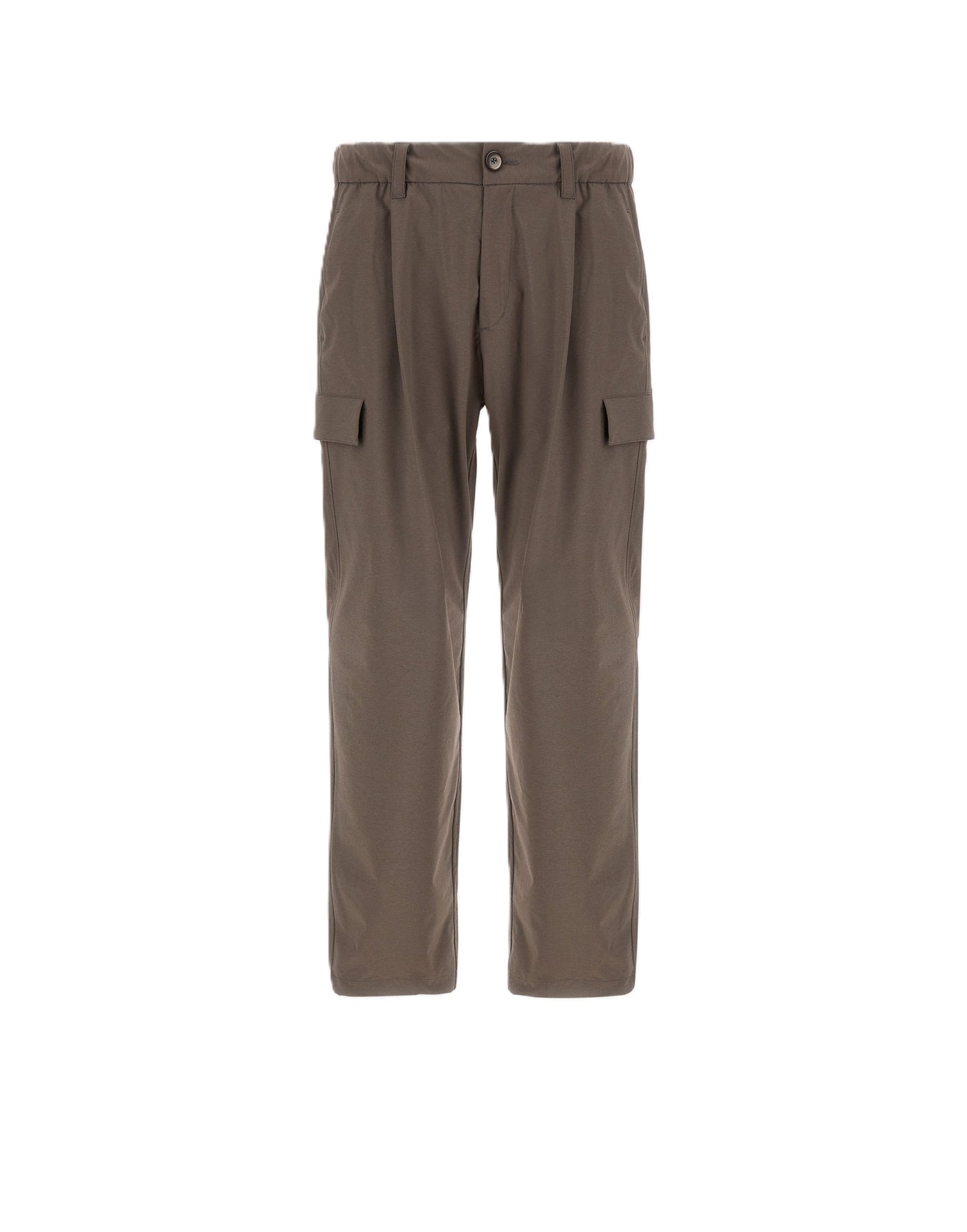 Pantaloni regular con pattine