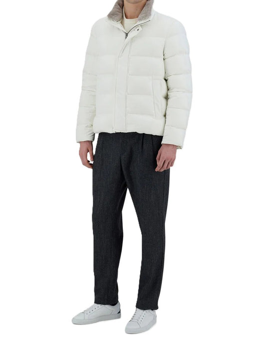 Bomber con collo Faux Fur