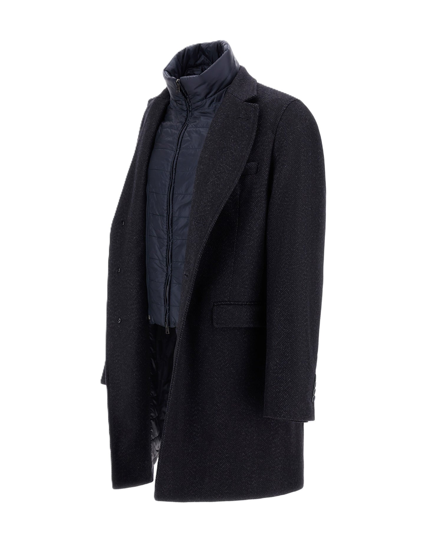 Cappotto con pettorina