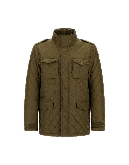 Field Jacket trapunti rombi