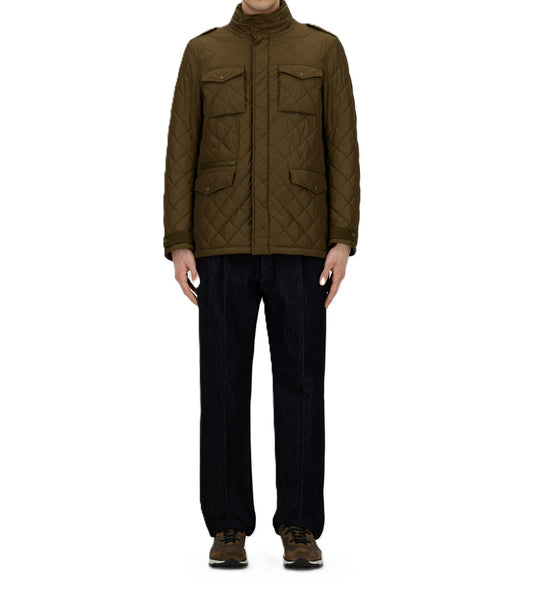 Field Jacket trapunti rombi