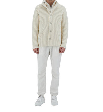 Bomber in maglia con pettorina