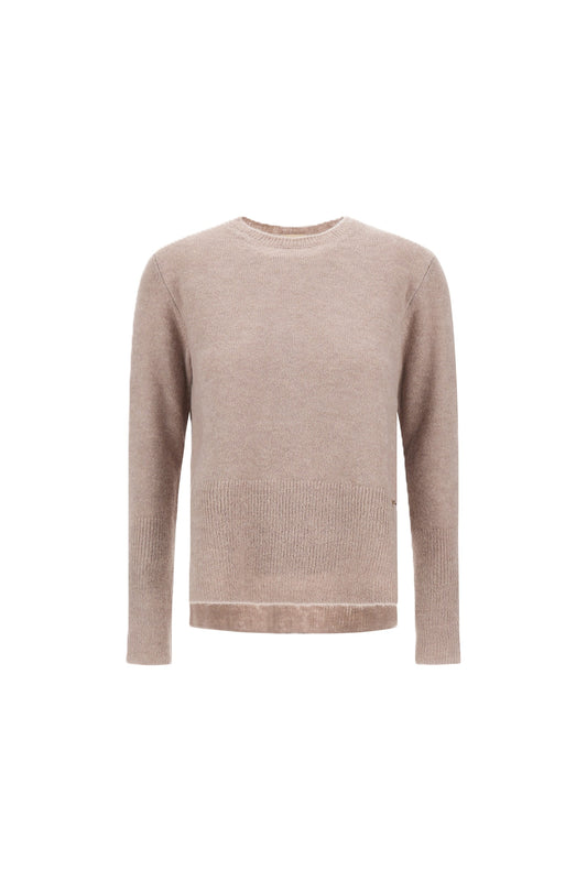 Girocollo basico in misto alpaca