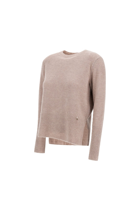 Girocollo basico in misto alpaca
