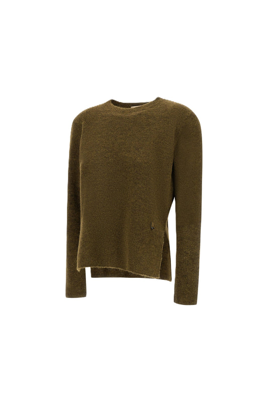 Girocollo basico in misto alpaca