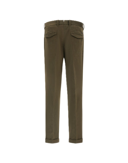 Pantaloni con risvolto regular fit