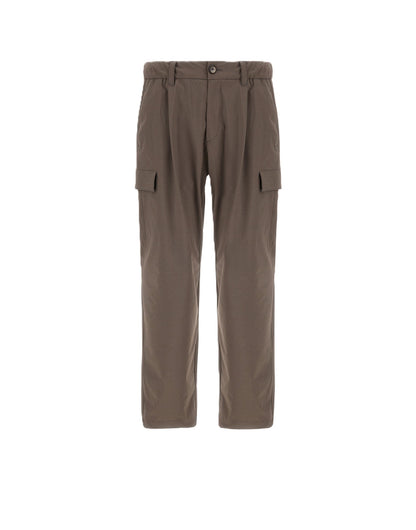 Pantaloni regular con pattine